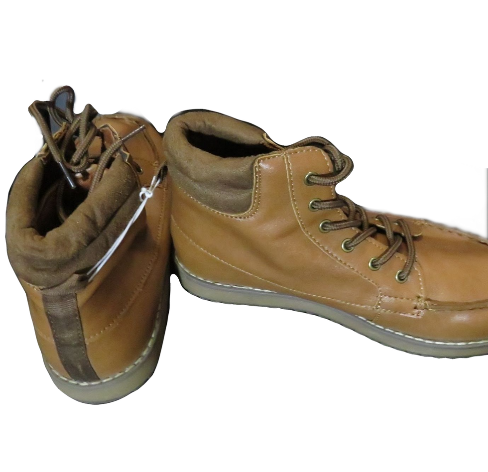 Tan Moccasin Boots