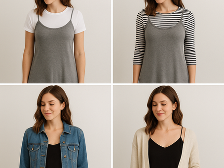 Layering Spaghetti Straps
