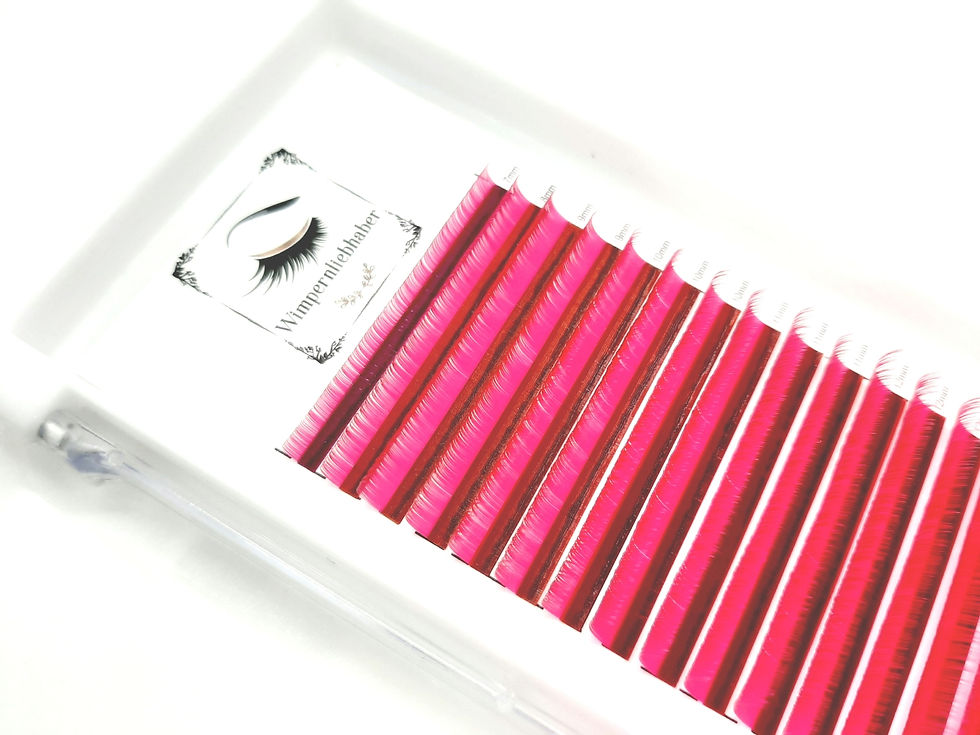 Miniaturbild: 0,07mm Soft Silk Lashes I Farbige Wimpern