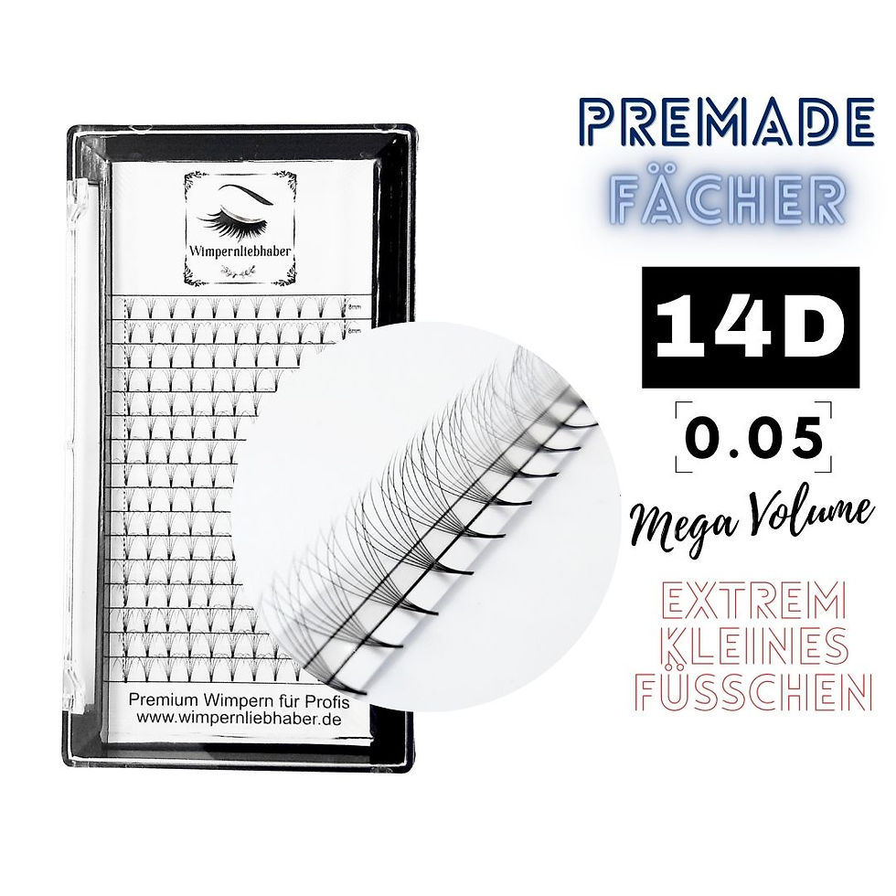 Miniaturbild: 14D Premade Wimpernfächer