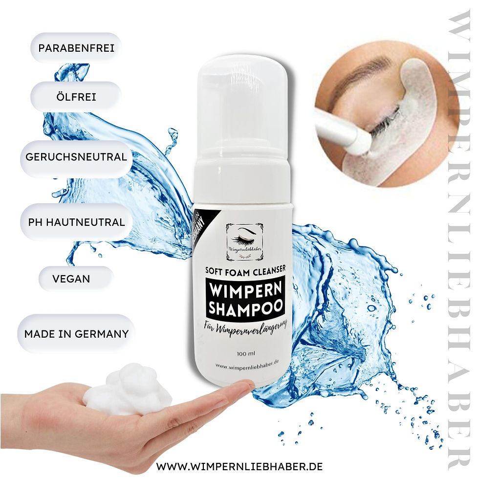 Miniaturbild: Soft Foam Cleanser Wimpernshampoo zur Reinigung von Gesicht und Augenpartie – auf künstliche Wimpern abgestimmt