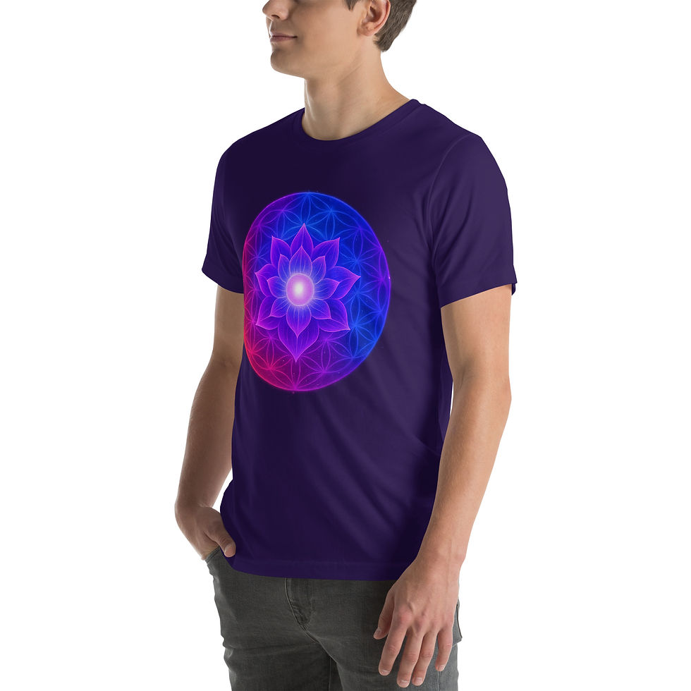 Thumbnail: Blue Red Design Flower of Life