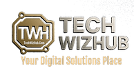 Techwizhub.com Gold Logo