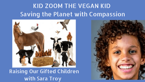 RK18-38 “King Zoom the Vegan Kid” Sharing Animal Compassion
