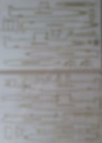 Tavole in compensato tagliate al laser