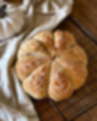 Sourdough Pumpkin Shaped Bread