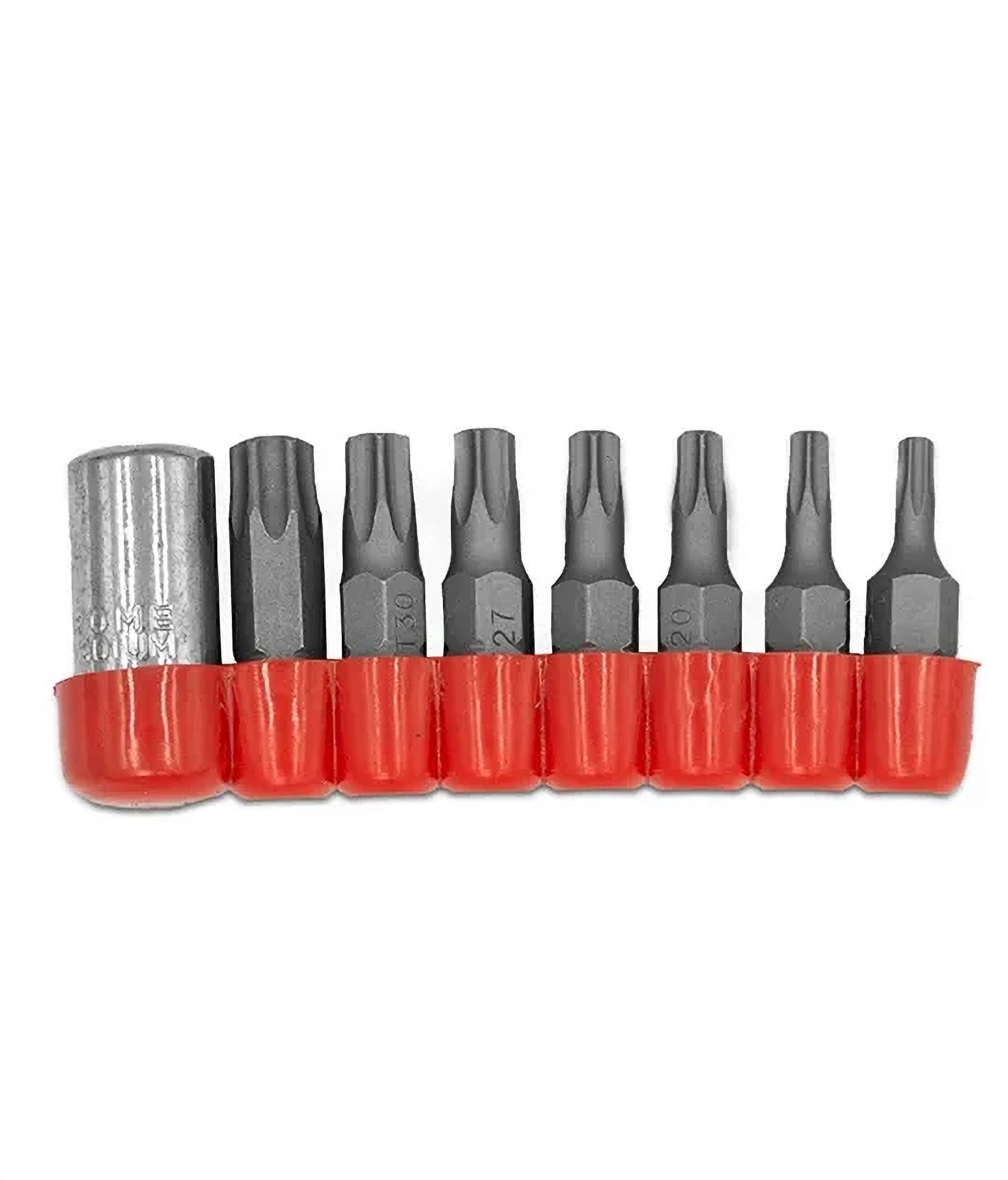 JUEGO DE PUNTAS TAMPER TORX 8PZS