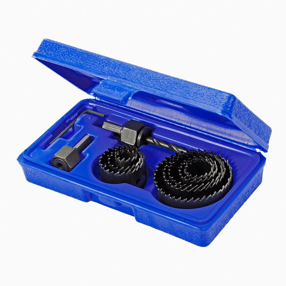 Juego de sierras copa p/madera 11pz