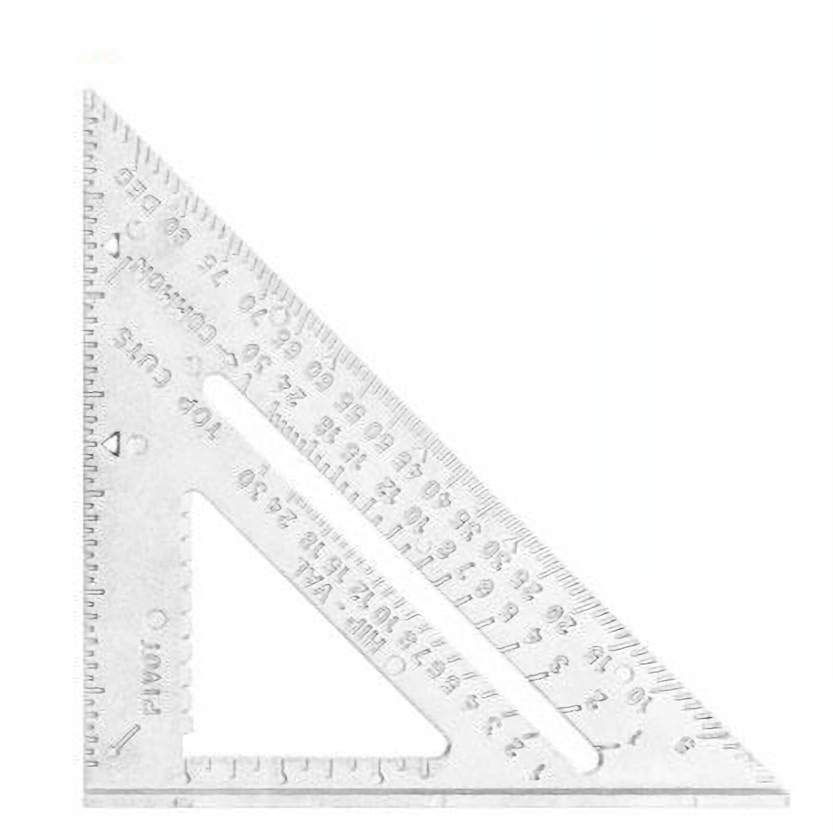 Escuadra de aluminio c/sombrero 180mm