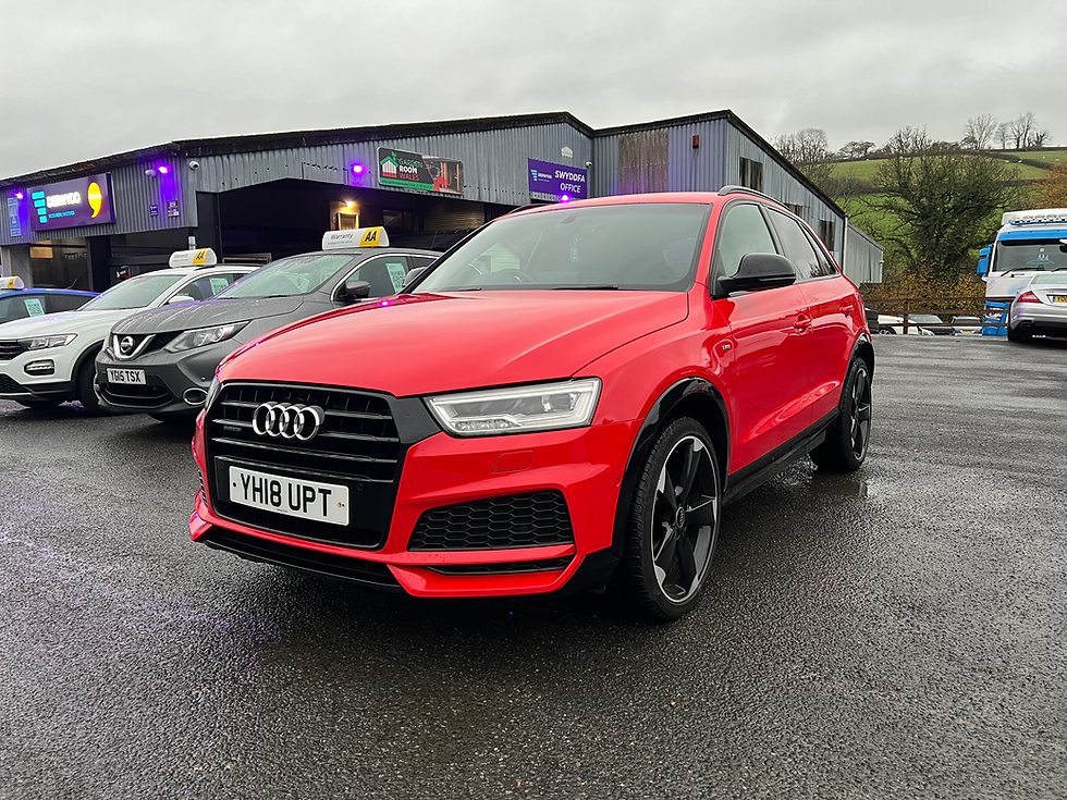 Audi Q3 S Line Quattro Black Edition S Tronic 2018