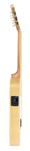 Miniatura: Violão Clássico Eletro-Acústico Lorenzzo 39" - Slim Cutaway - Nylon - Natural Fo