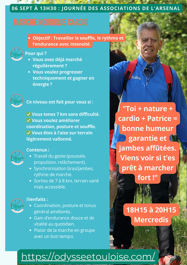 Marche nordique cardio