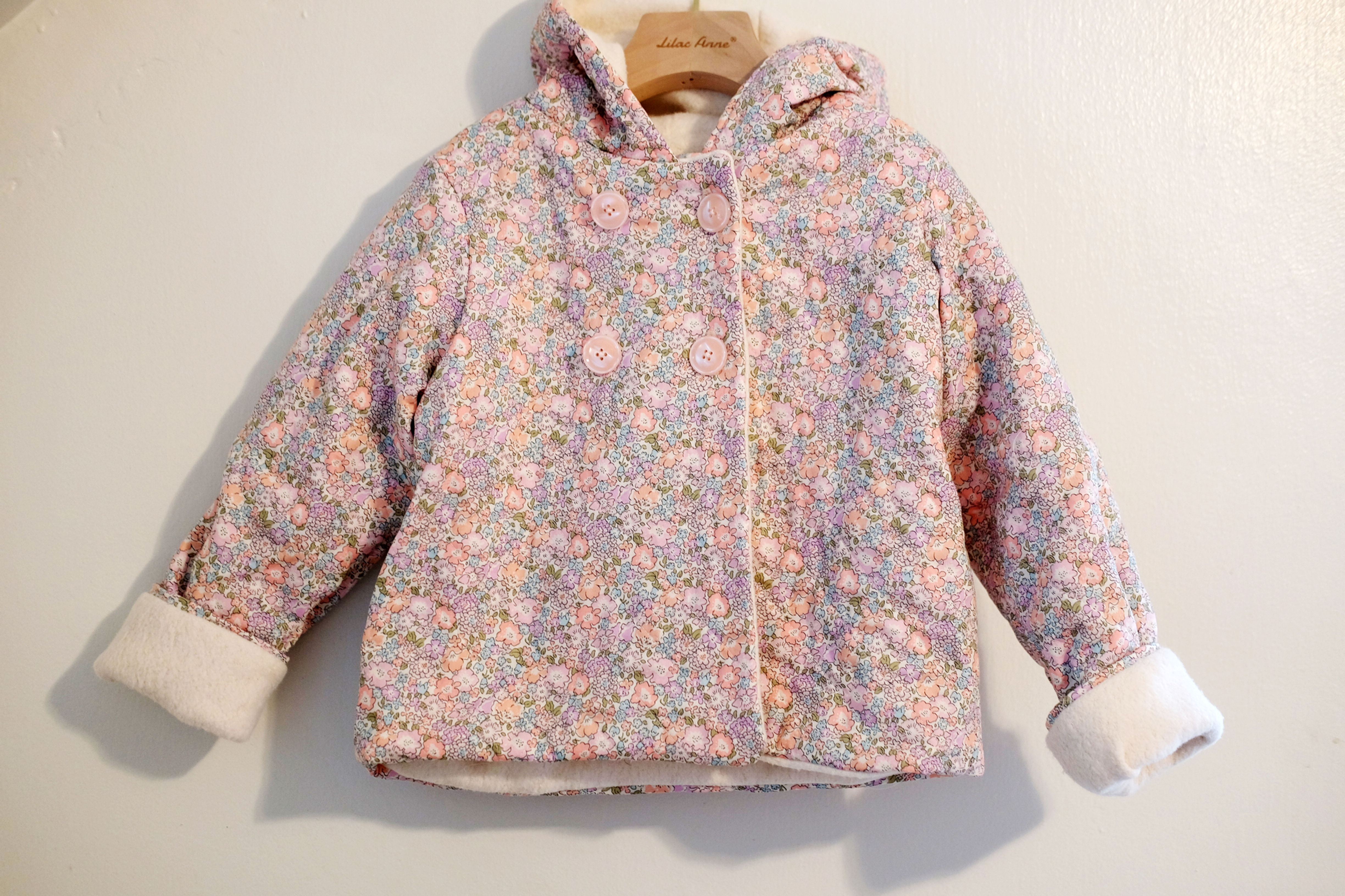 Double breasted coat