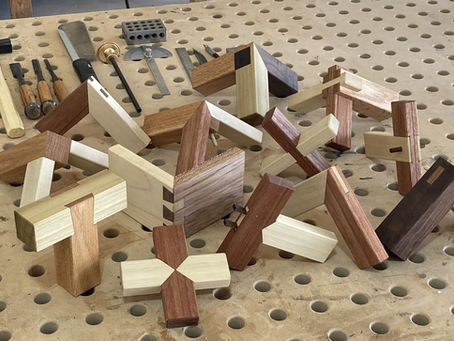 Hand cut joinery and woodworking