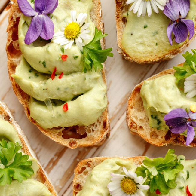 Avocado Toast Garnished
