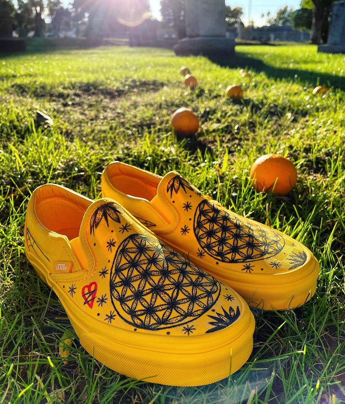 CUSTOM SLIP ON OR SK8-HI VANS - READ DESCRIPTION