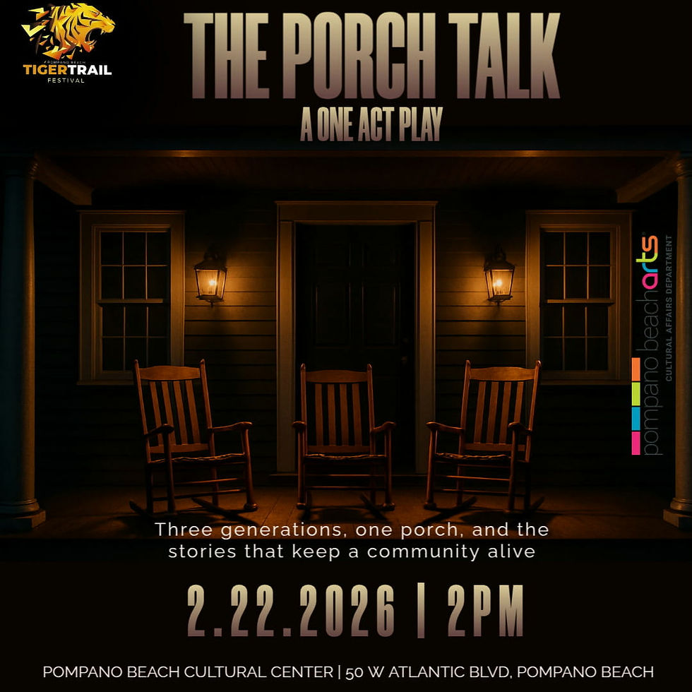 The Porch Talk "A One Act Play"