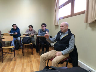 Maestro estadounidense David Handel imparte exitoso curso de dirección
orquestal en La Serena