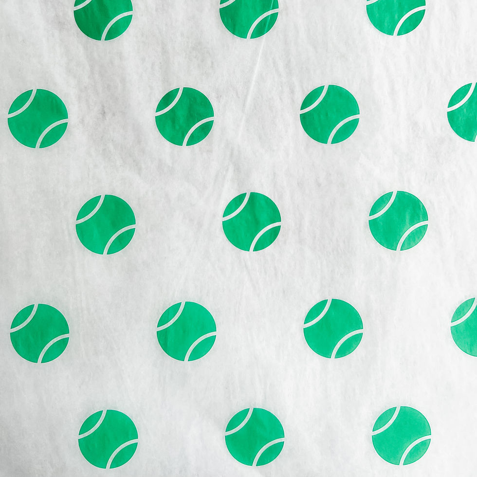 Thumbnail: Green repeating image of tennis balls