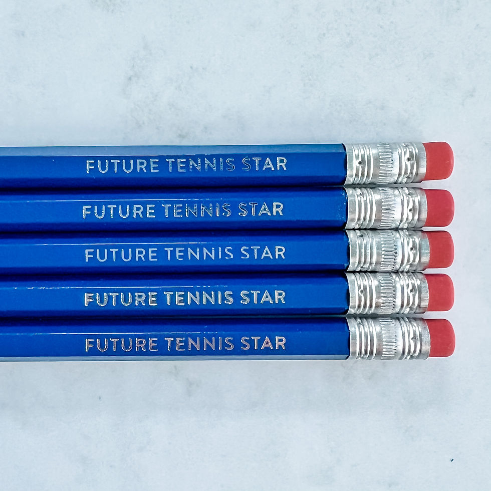 Thumbnail: Tennis Sayings Pencils - Set of 5