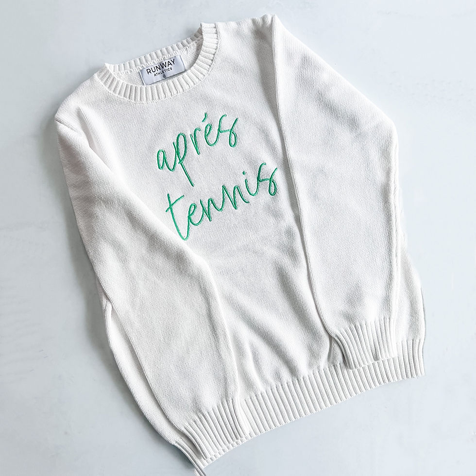 Thumbnail: Apres Tennis Sweater