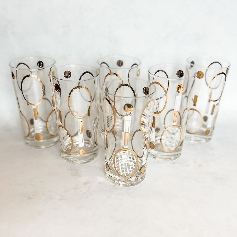 Thumbnail: Vintage Racquet Tumblers - S6
