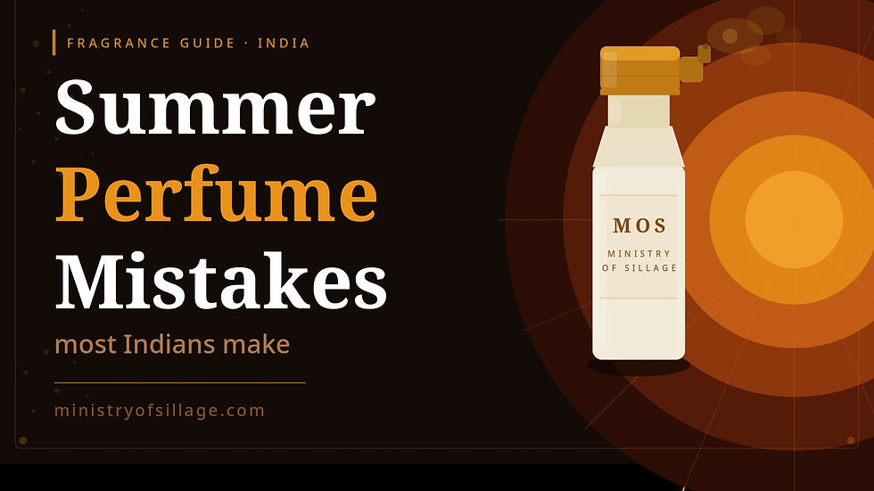 Summer Perfume Mistakes Most People Make in Indian Weather (And How to Fix Them)