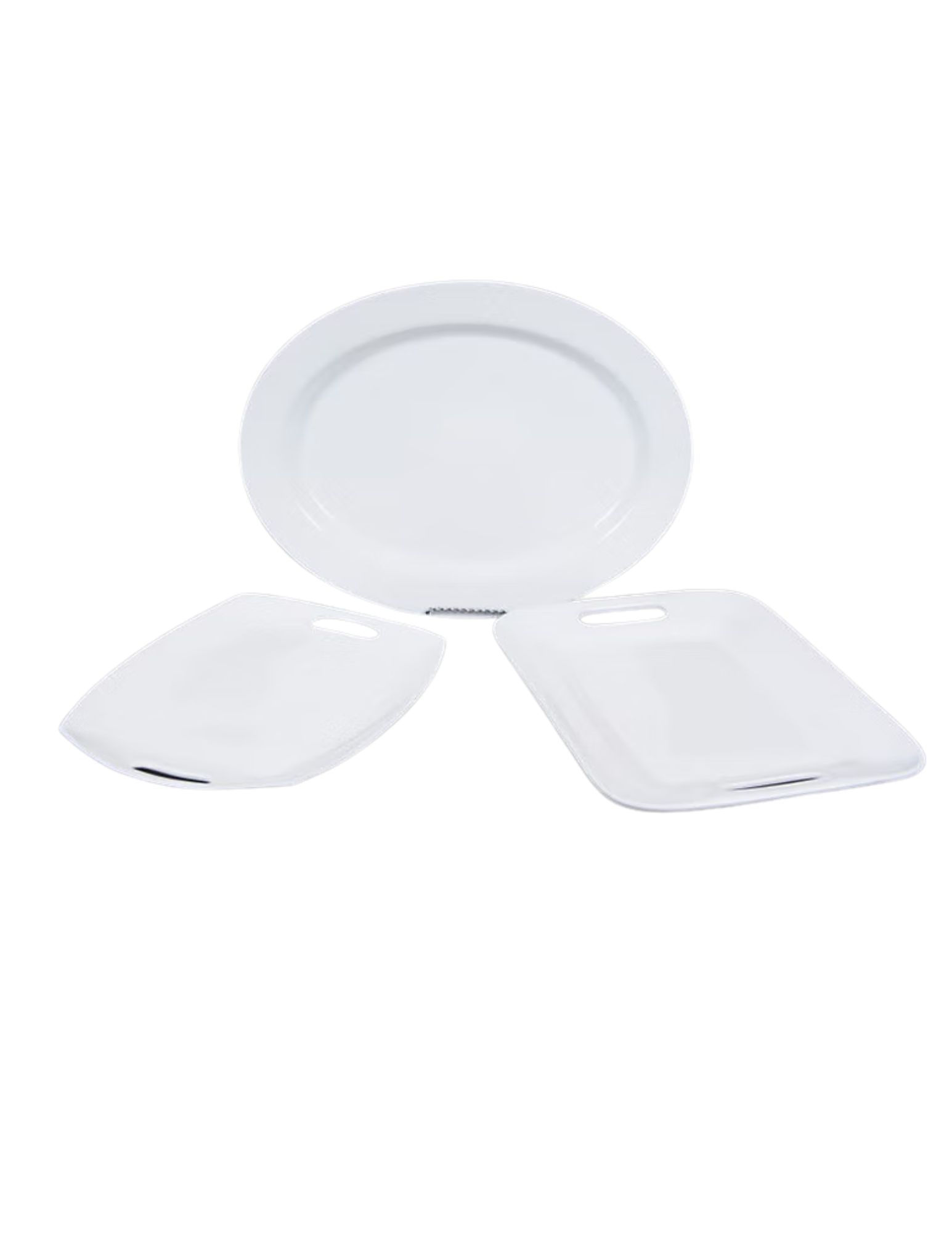White China Platters