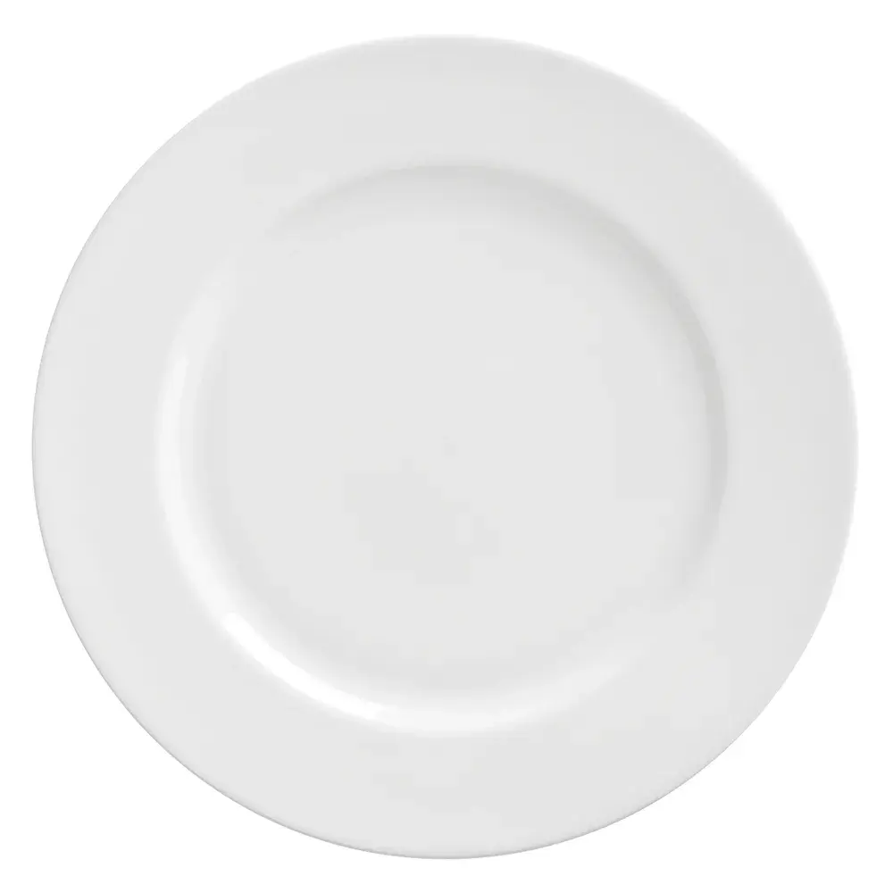 White Royal Salad Plate 8"