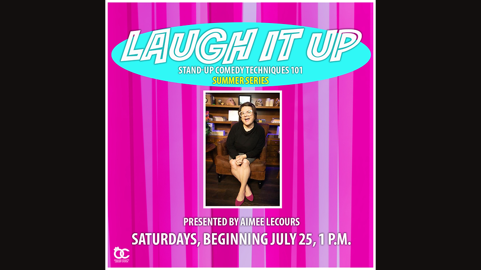 Laugh it Up - Entry Level Stand-up Comedy Technique Series