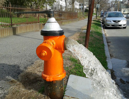 Hydrant Flushing Began April 8