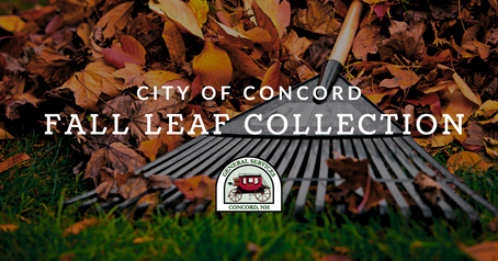 Concord, NH Fall Leaf Collection Begins Oct. 28
