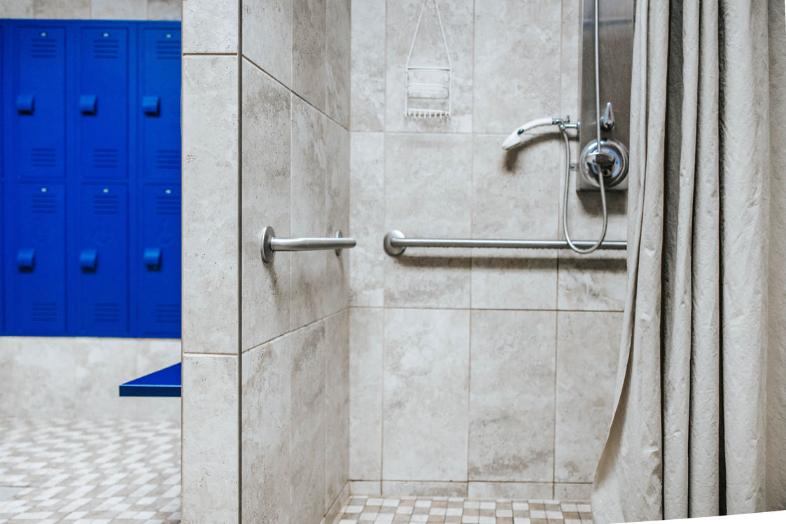 showers and amenities at our facility 