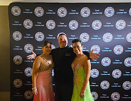 Competitive ballroom dancing