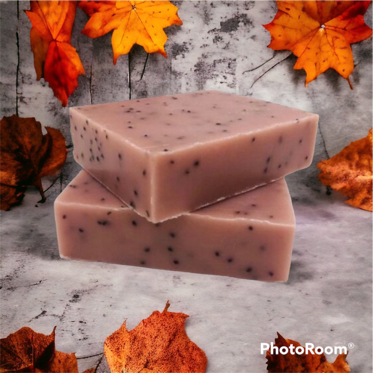 Spiced Cranberry Poppyseed Soap