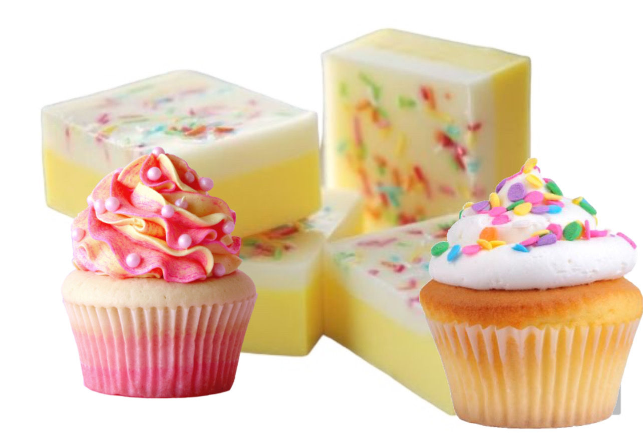 Cupcake Soap Bars