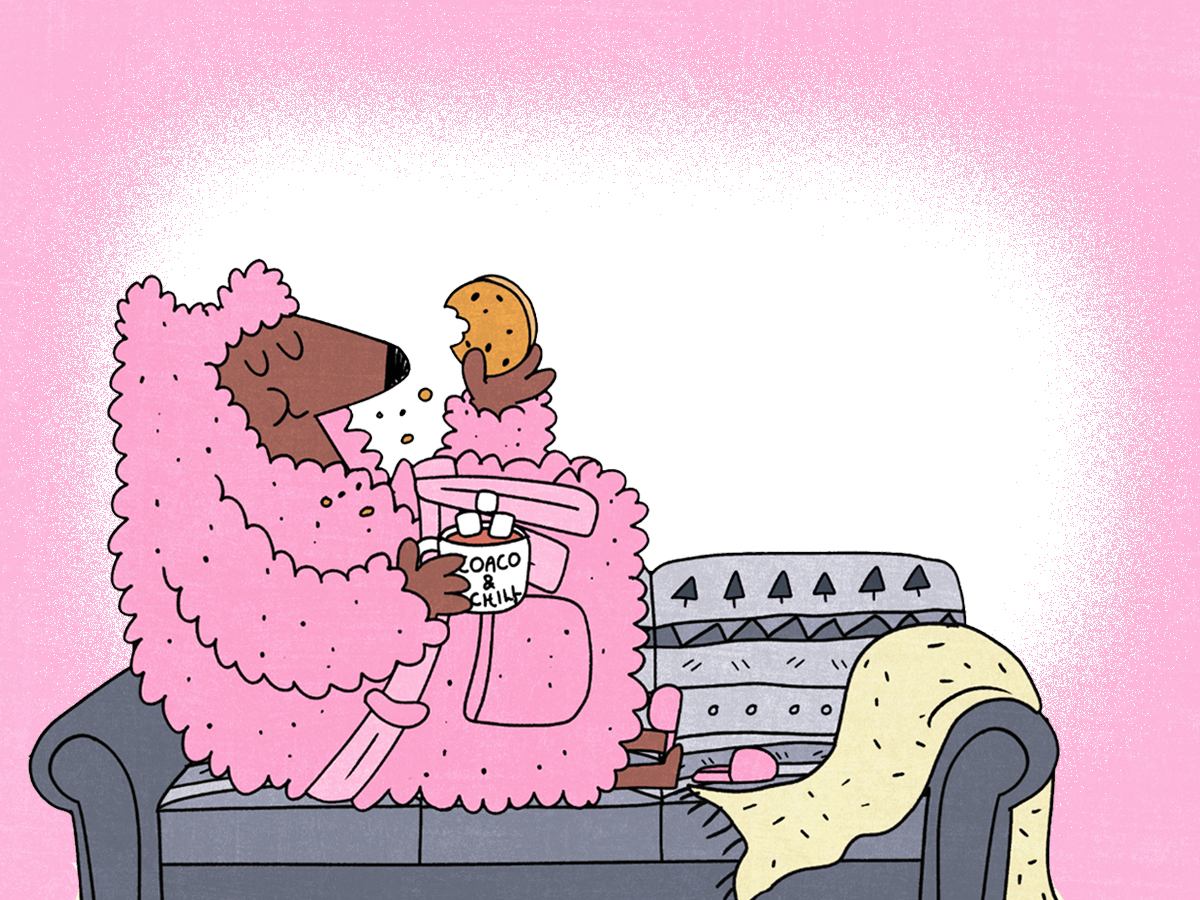Bear in a Bathrobe bookplate