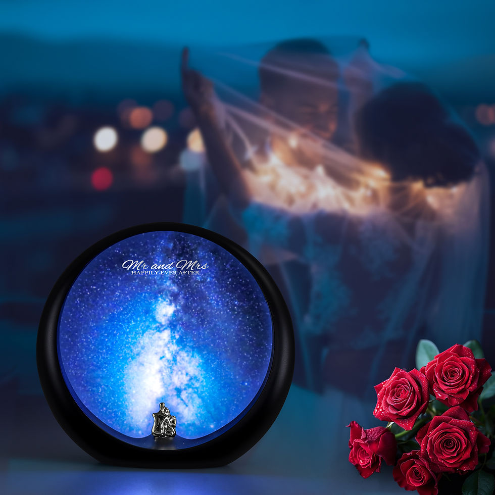Thumbnail: Milky Way II Mond Light, Model: HK1944, I Saw Galaxies in Your Eyes