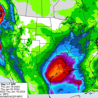 Heavy Rain Possible Next Week
