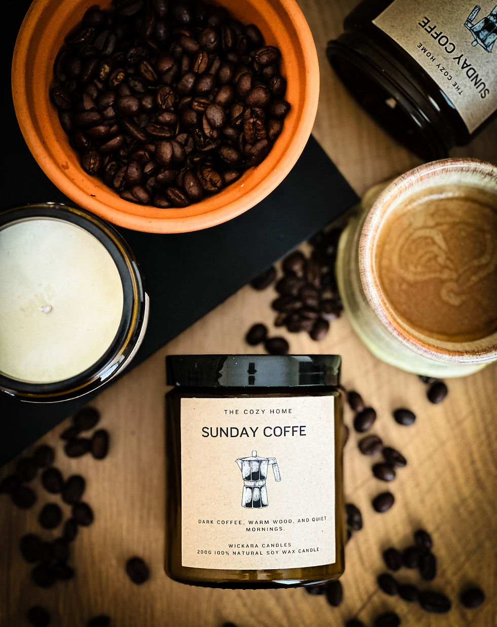 Thumbnail: Sunday Coffee 200G soy wax