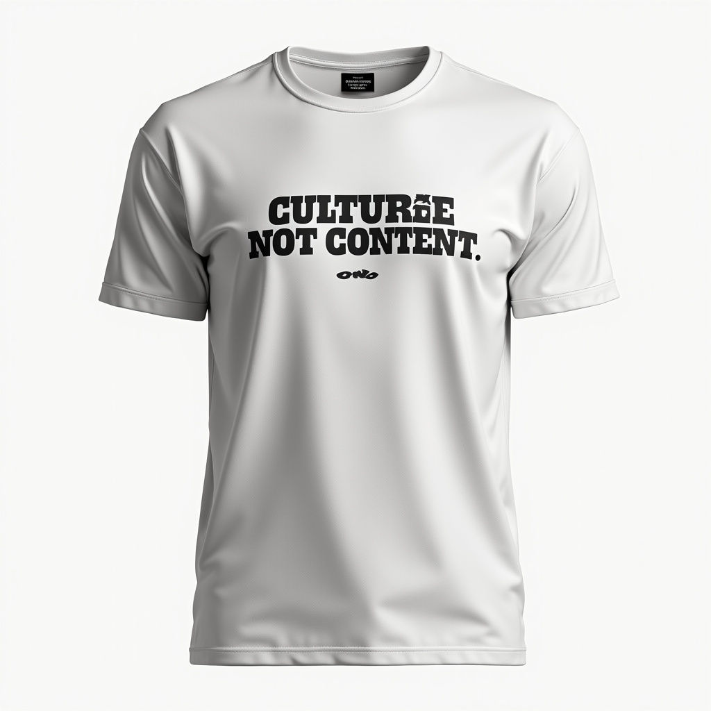 Culture Not Content Shirt