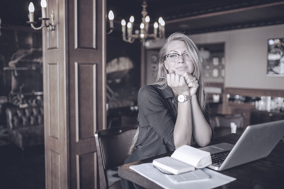 Woman at a Desk