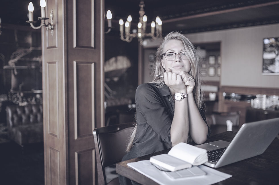 Woman at a Desk