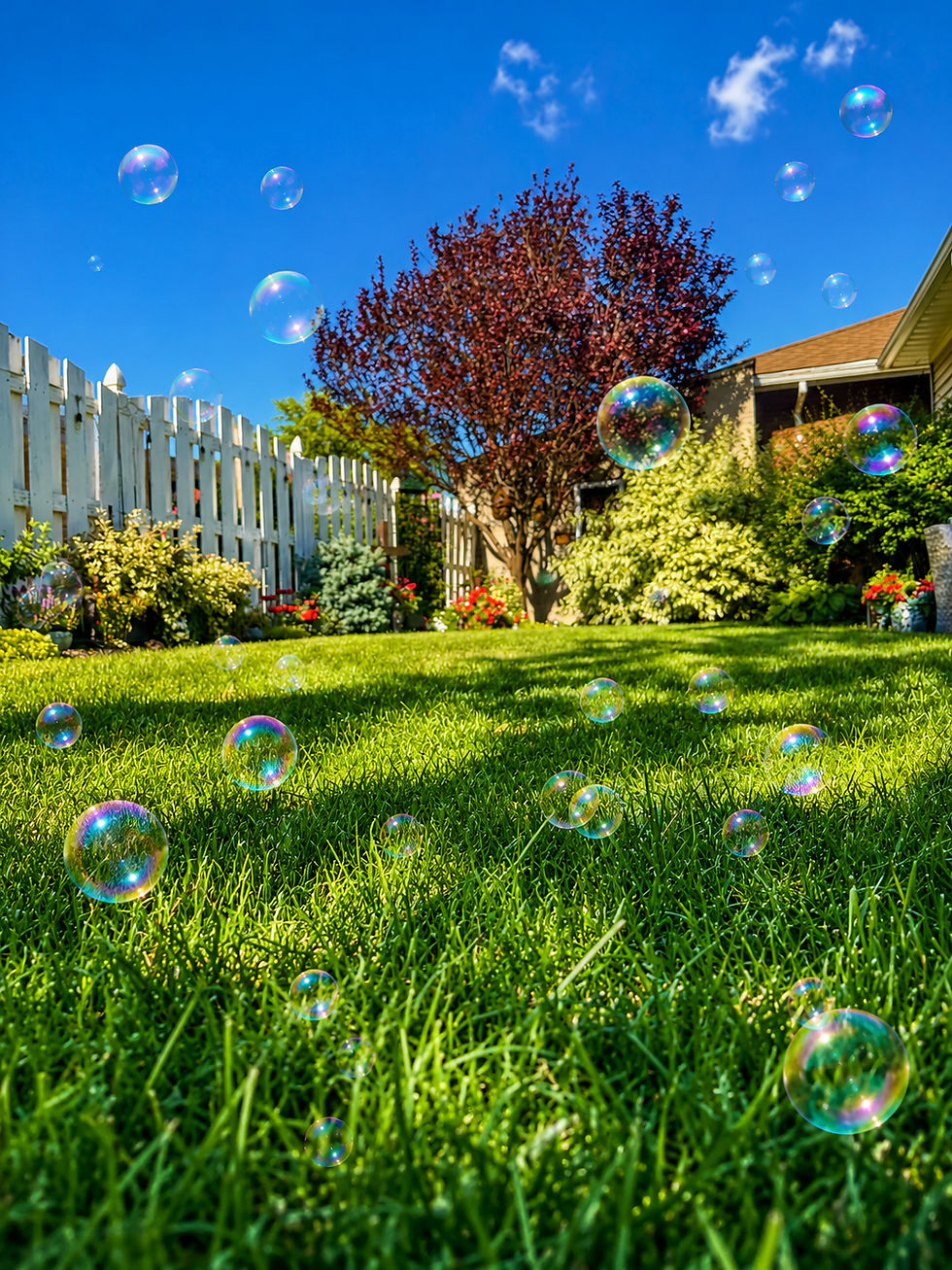 He Made Bubbles