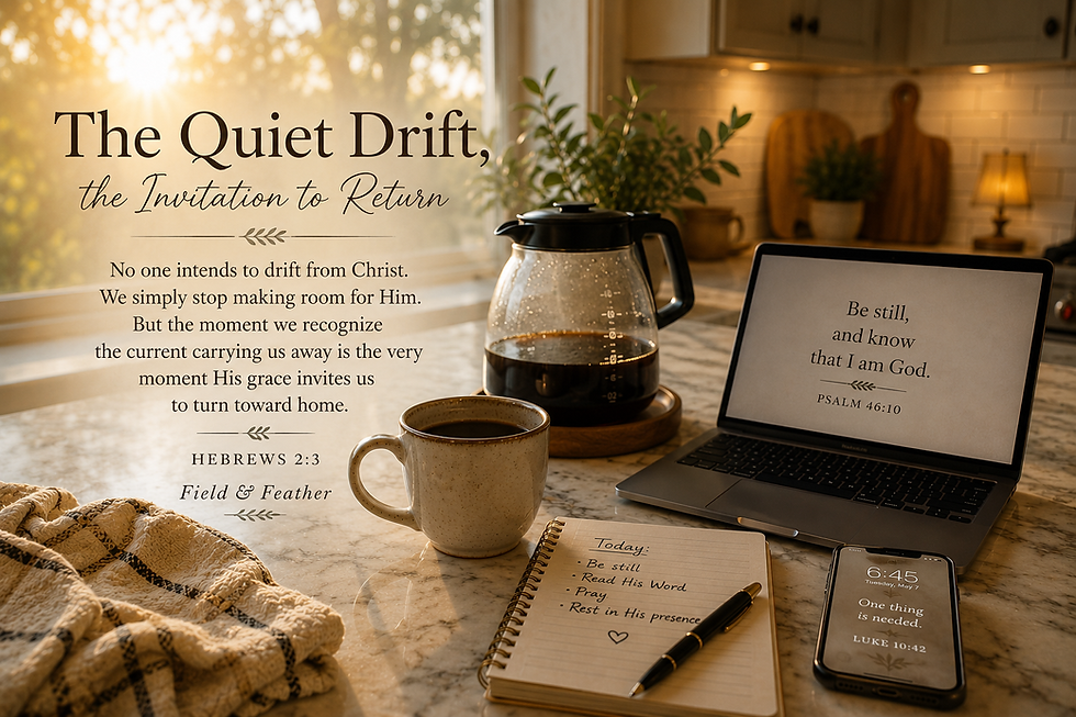 The Quiet Drift: An Invitation to Return