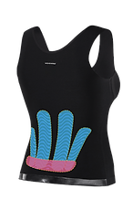 WaveWear tank top with targeted back taping