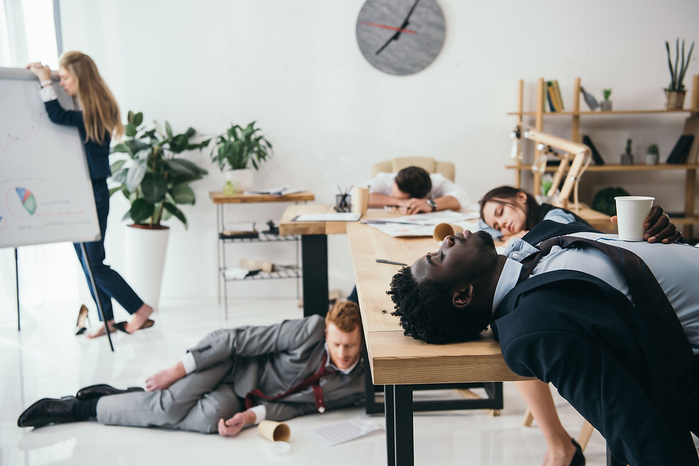 The Exhausted Modern-Day Individual