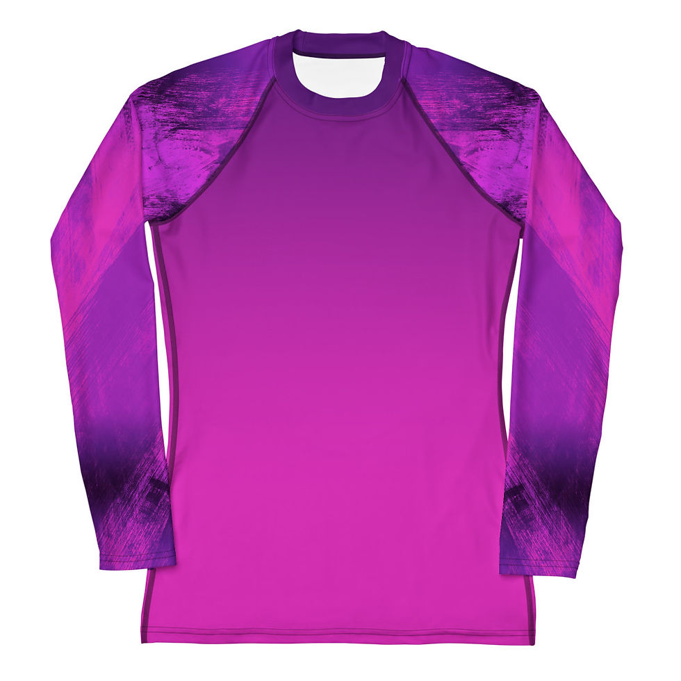 Thumbnail: Pink Splash Women's Rash Guard