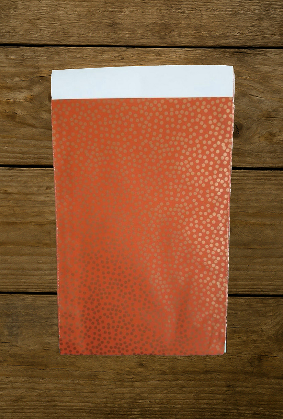 Cadeauzakje oranje 12x19 5st