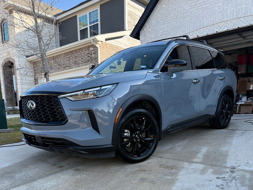 Professional car detailing in Dallas TX with clean interior and glossy exterior